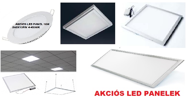 AKCIS LED PANELEK S MOZGSRZKELŐS LMPK